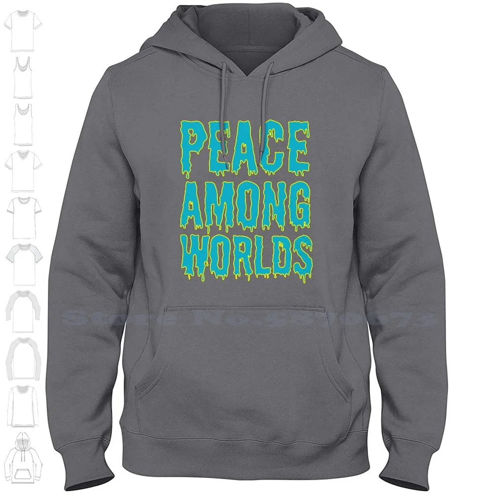 Peace Among Worlds-Quotes Long Sleeve Hoodie Sweatshirt Peace Among Worlds Peace Among Worlds Peace Among Worlds Quotes