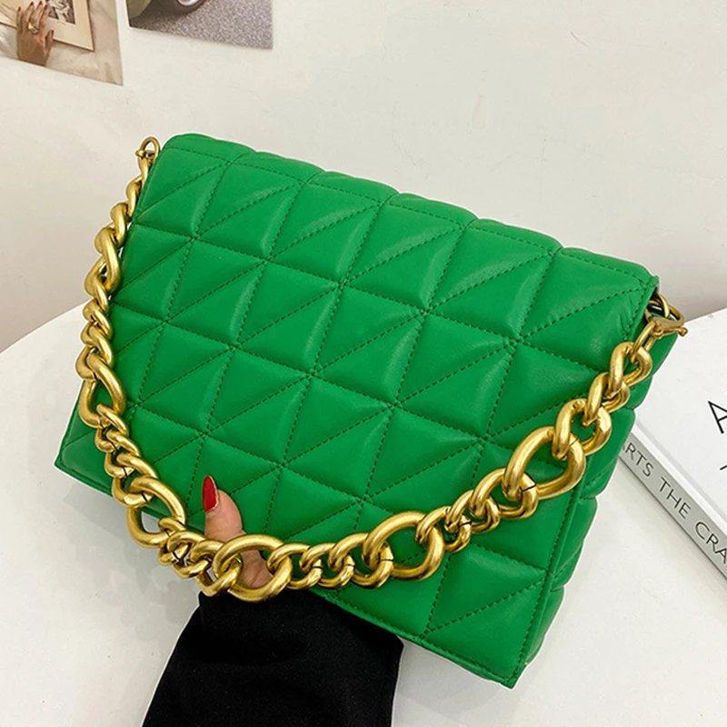 Luxury Gold Chain Shoulder Bags Fashion High Quality Shoulder Purses And Handbag Women Clutch Bags Ladies Hand Bag