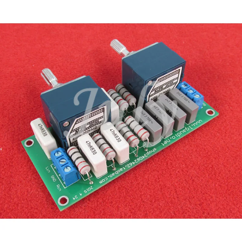 Passive attenuation tone board JCDQ171C, high and low bass passive tone control circuit, low distortion