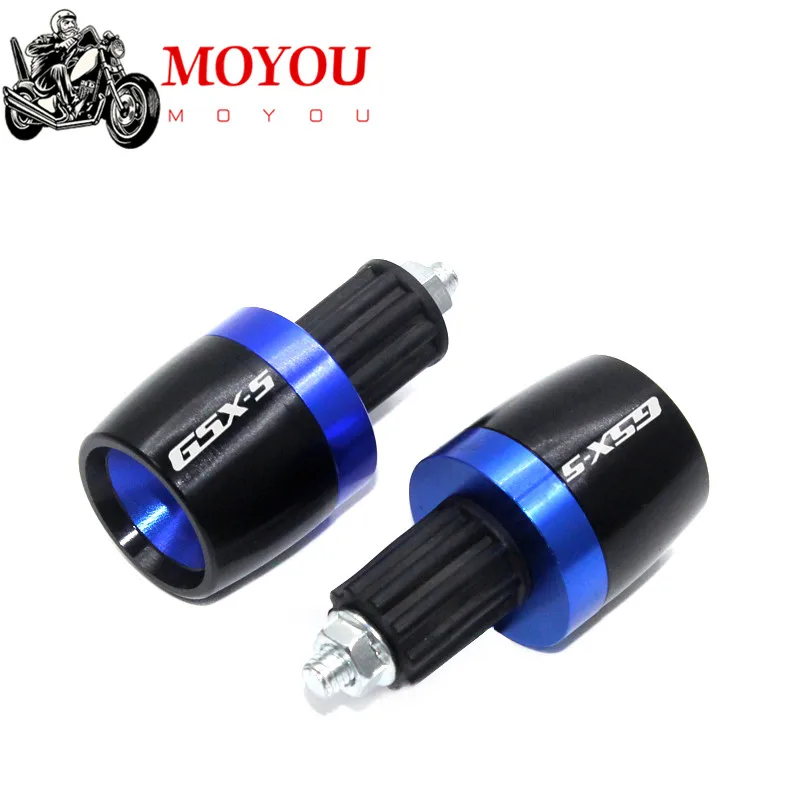 Motorcycle Handlebar Grips End Handle Bar Cap End Plug For Suzuki GSX-S GSXS 125 150 750 1000/F/ABS GSX-S125 GSX-S750 GSX-S1000