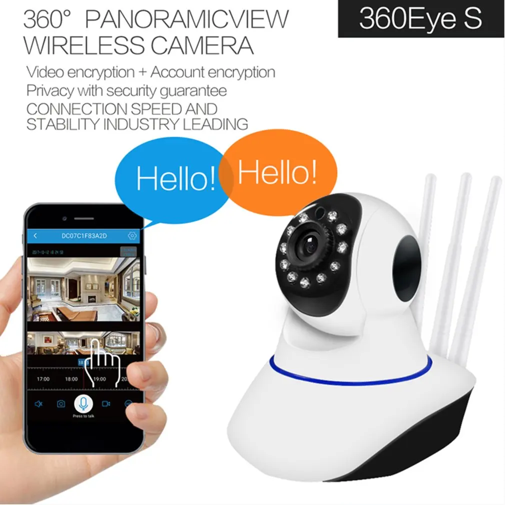 1080P HD Video Surveillance IP Camera Wireless Camera Security