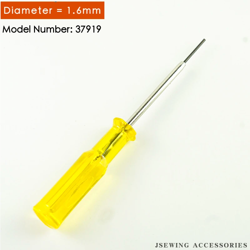 1.5mm / 1.6mm Hex Screwdriver Use For Fix Siruba Pegasus Overlock Sewing Machine Needle 37919 990474-0-11