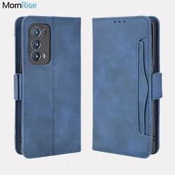 For OPPO Reno 6 / 6 Pro / 6 Pro Plus 5G Wallet Case Magnetic Book Flip Cover Card Photo Holder Luxury Leather Fundas
