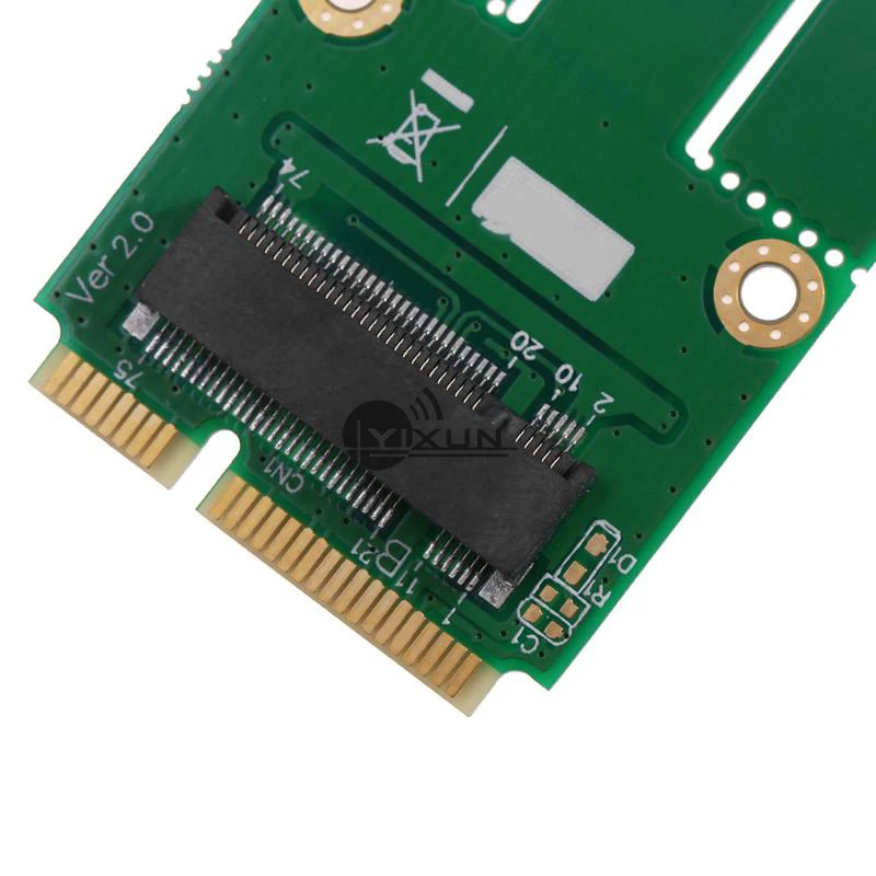 Imagem -05 - Ngff b Chave para Mini Pci-e Conversor Cartão Adaptador com Slot para Cartão Sim Suporte 3g 4g Lte Rede para pc com Mini Pcie Port M.2