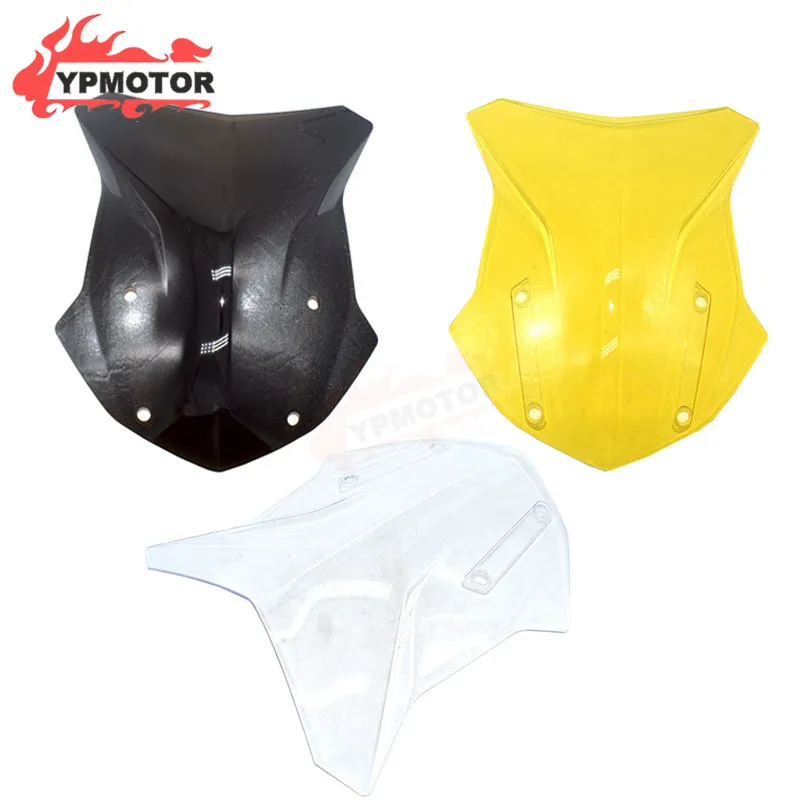 

Yellow/Black/Clear Sport Bike Windscreen Windshield Front Glass For BMW R1200GS LC 2013-18 R1200GS LC ADV 14-18 R1250GS 2018-21