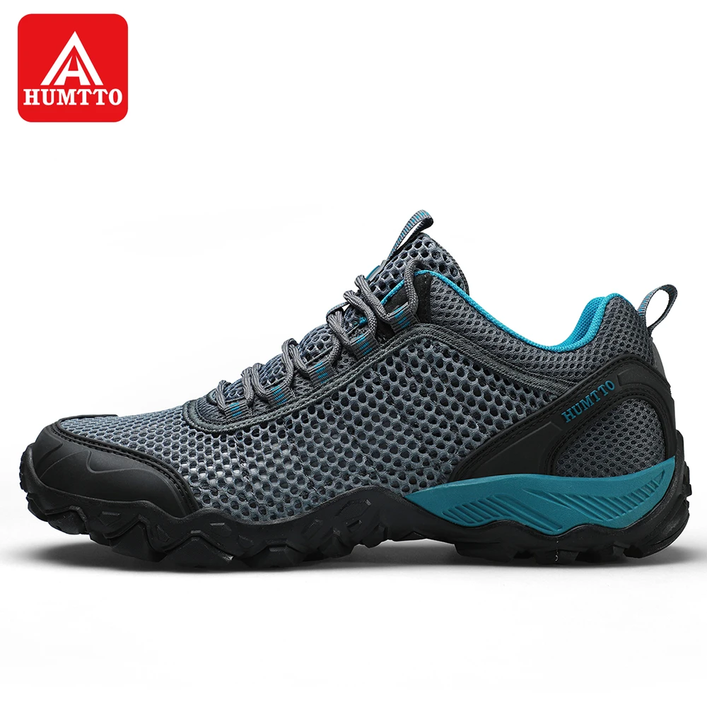 Humtto Outdoor Hiking Boots Breathable Lightweight High Quality Sports Trekking Footwear Couples Mountain Climbing Camping shoes