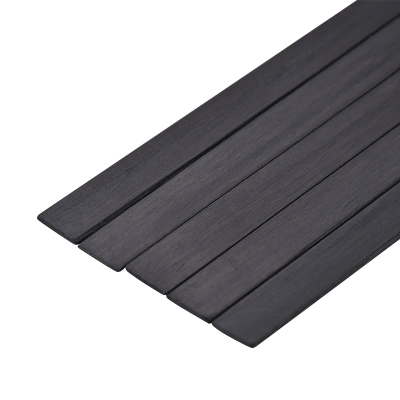 4Pcs 500mm Long Pure Carbon Fiber Material Thickness 0.5mm-5.0mm Carbon Plate