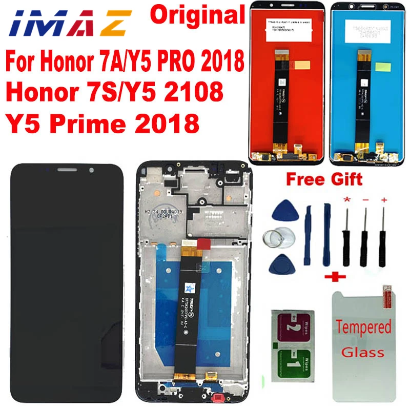 IMAZ For Huawei Y5 2018 Y5 Pro 2018 /Y5 Prime Display + Touch Screen Digitizer Assembly Replacement For Honor 7A DRA L21 LX3 LCD