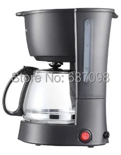 Bear kfj-403 American coffee machine household full automatic drip cafe maker 0.6L home glass cooker tea coffee pot 110-220-240V