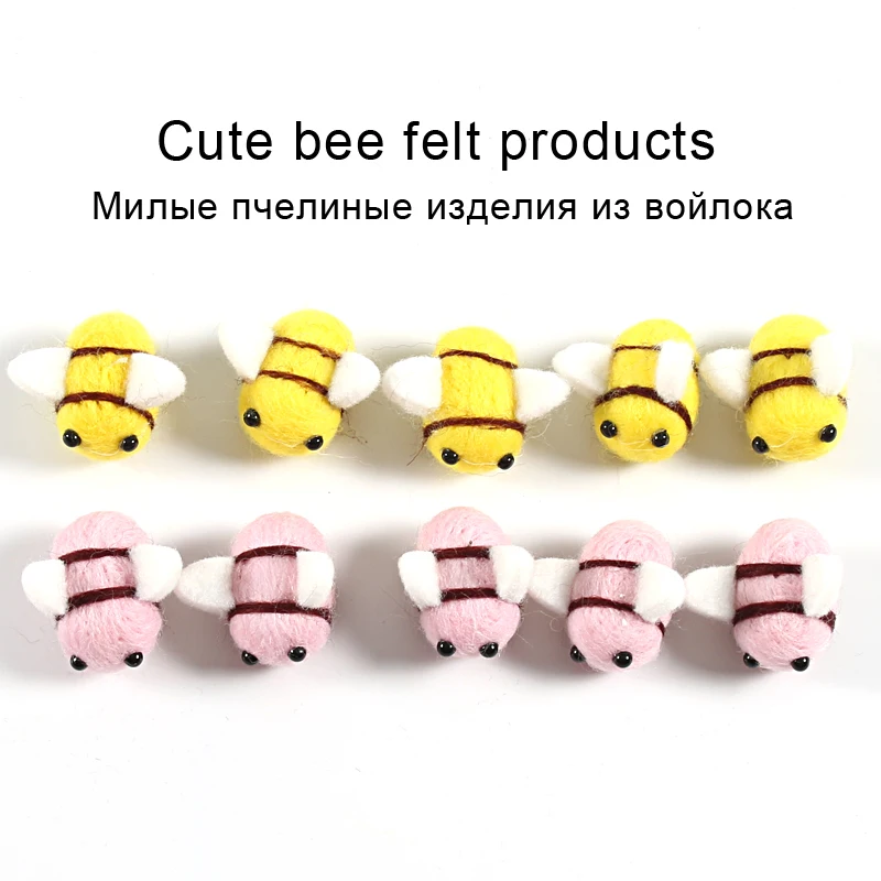 

5pcs/lot Wool Felt Toys Balls Crafts Materials Felting Manualidades Costura Supplies Sewing Bees Animals Kindergarten Furniture