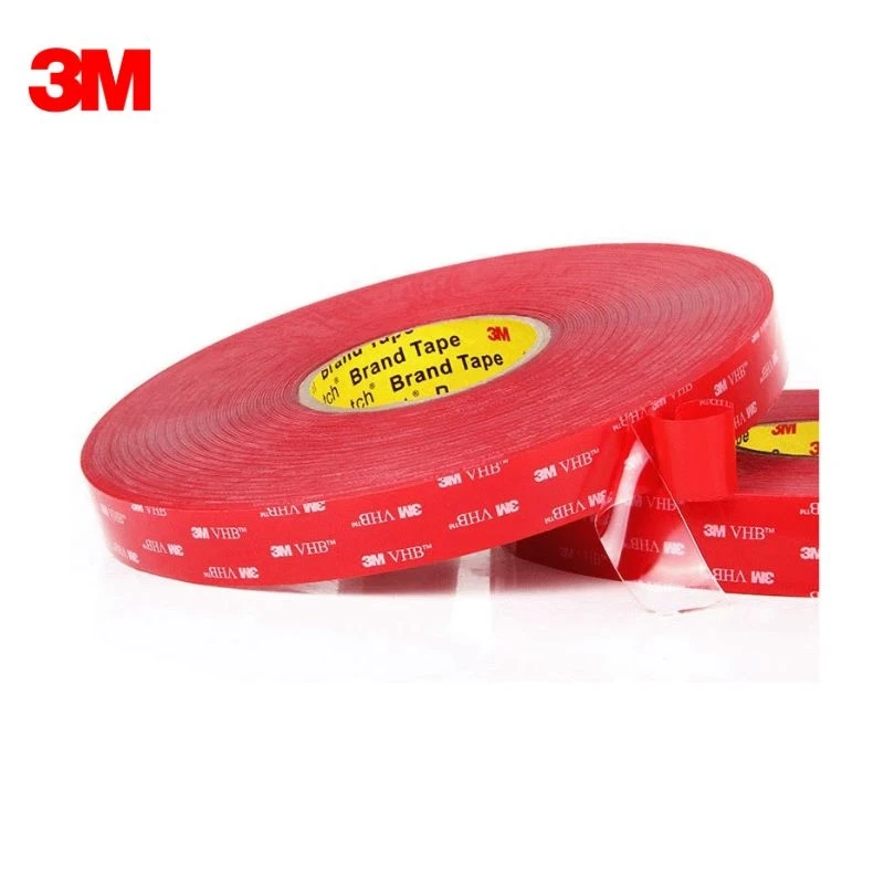 

3M VHB Tape 4910 Clear for Glass,Metal,1.0mm , 6mmX42M/roll, Dropshipping