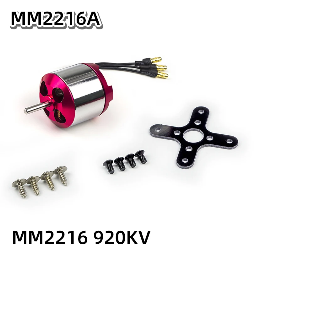 

AEORC Brushless Motor A28L MM2216 920KV 1270KV 3.0mm Shaft Brushless Outrunner Motor for RC Aircraft Plane Airplane Multi-copter