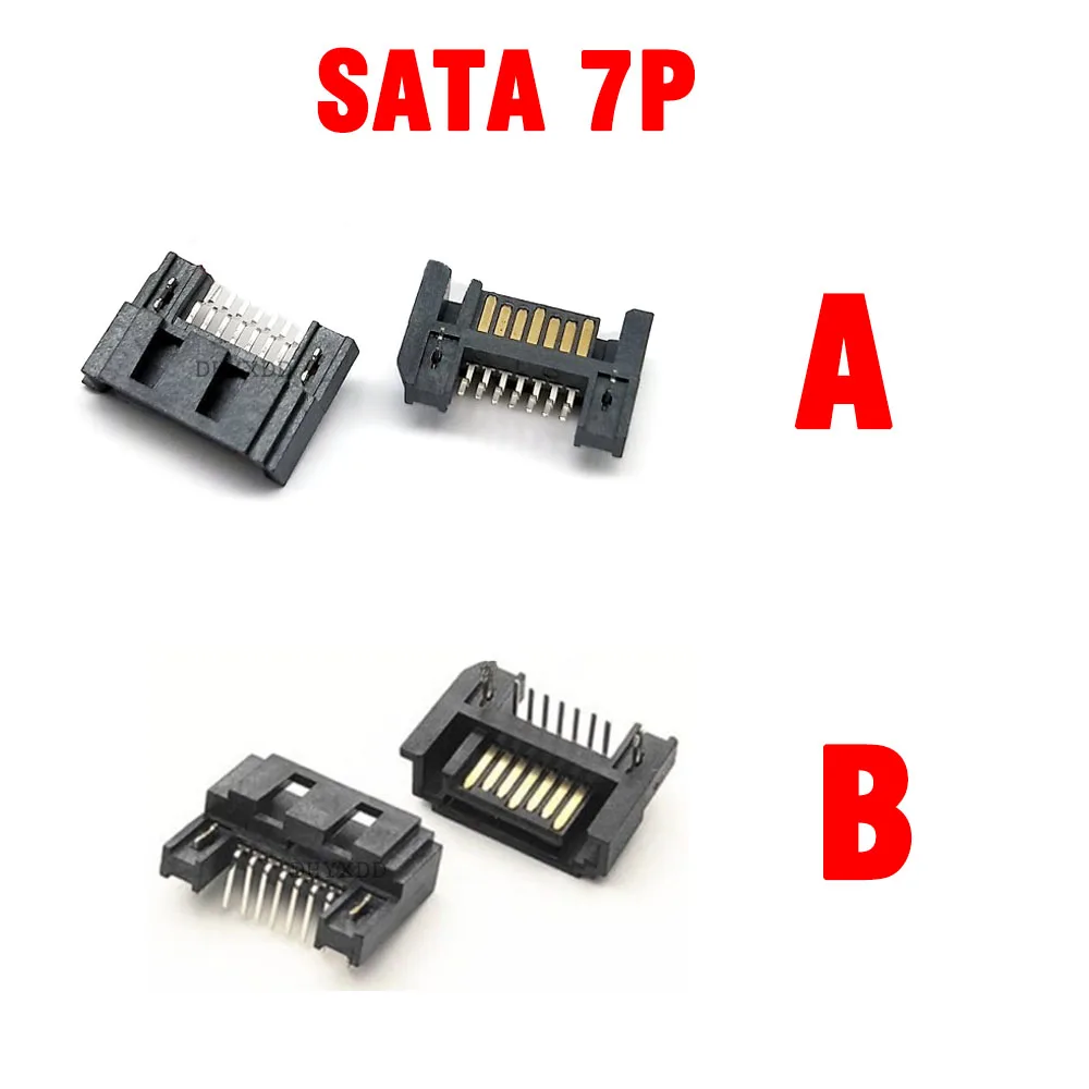 5Pcs Sata 7P Vertic…