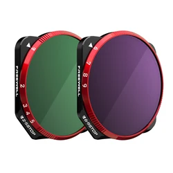 Freewell Variable ND Camera Filters Compatible with Mavic 3/Mavic 3 Cine/Mavic 3E (NOT COMPATIBLE WITH MAVIC 3 CLASSIC)