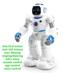 New Robots Intelligent RC Robot Singing/Dancing Songs Stories Playing Time: 2-3 Hours Programming For Kids Gift