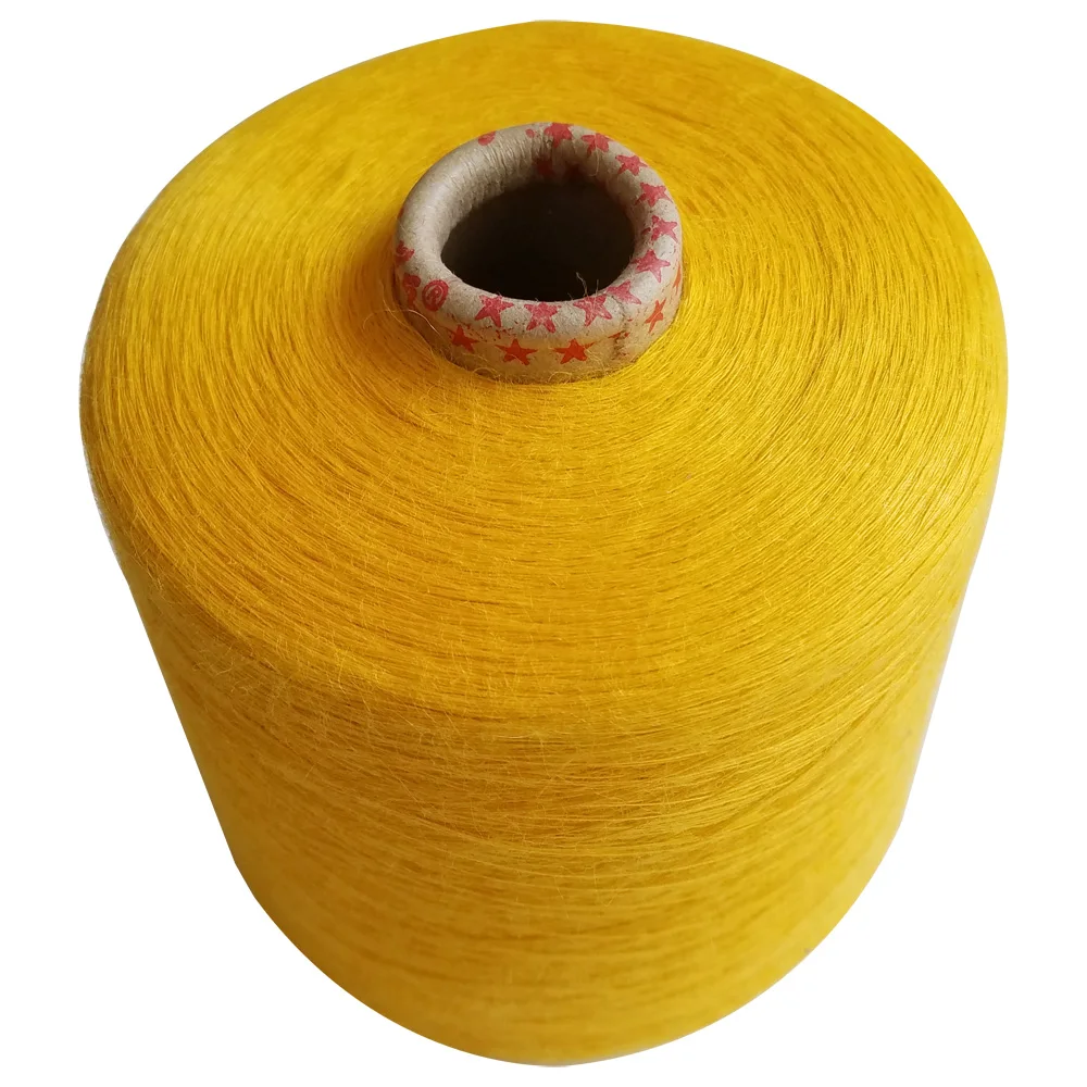 

Yellow100% Natural linen yarn Diameter 0.3mm weight about 1kg/cone knitting yarn