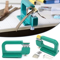 1Set Leather Craft Splitter Set Skiver Paring Peeling Machine Edge Cut Skiving Shovel Dropshipping DIY Leathercraft Tool