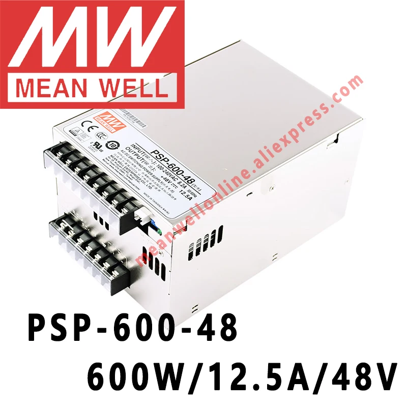 

Mean Well PSP-600-48 meanwell 48VDC/12.5A/600W with PFC and Parallel Function Power Supply online store