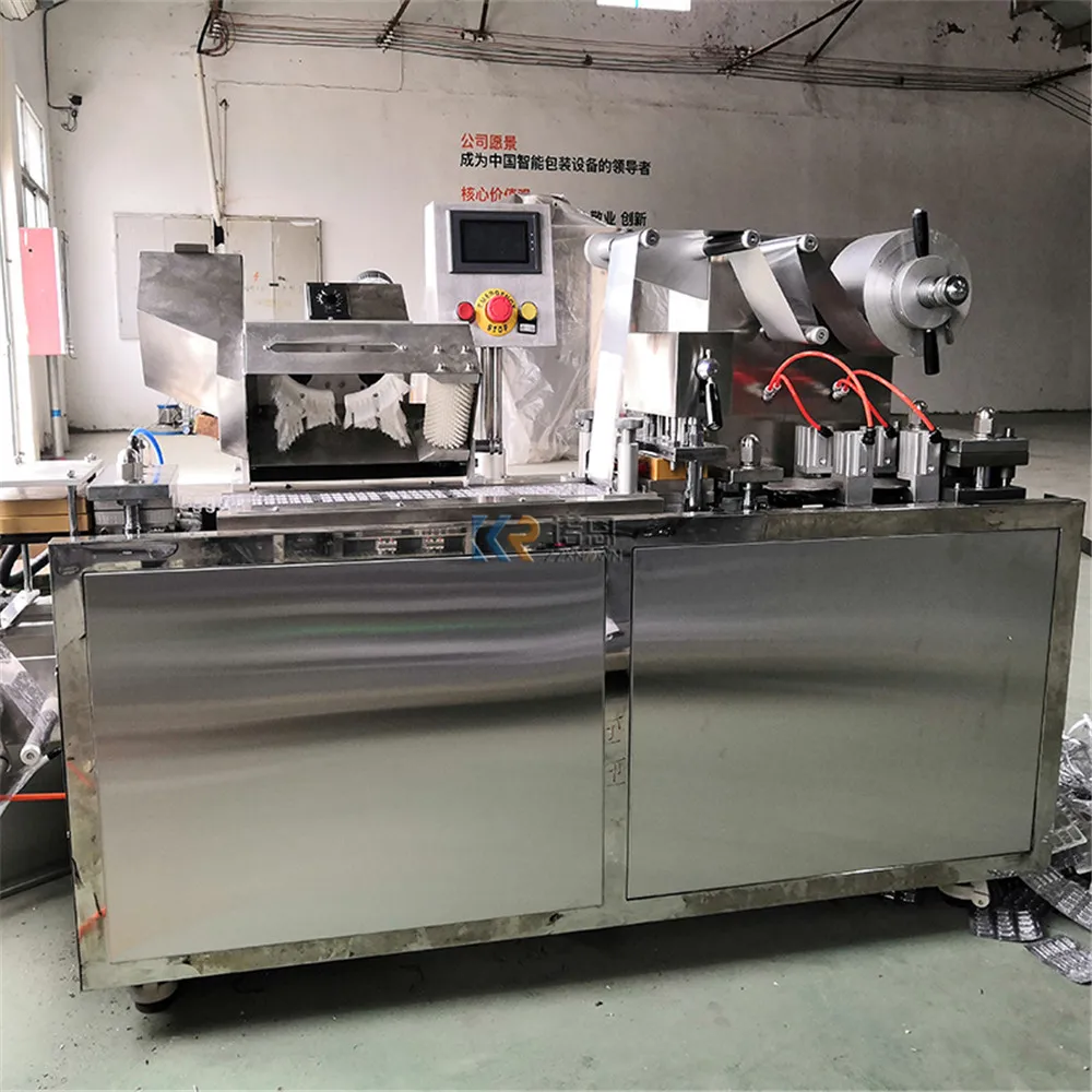 Full Automatic Oil Blister Packaging Honey Chocolate Sauce Cream Syrup Honey Jelly Cup Blister Packing Machine For Liquid