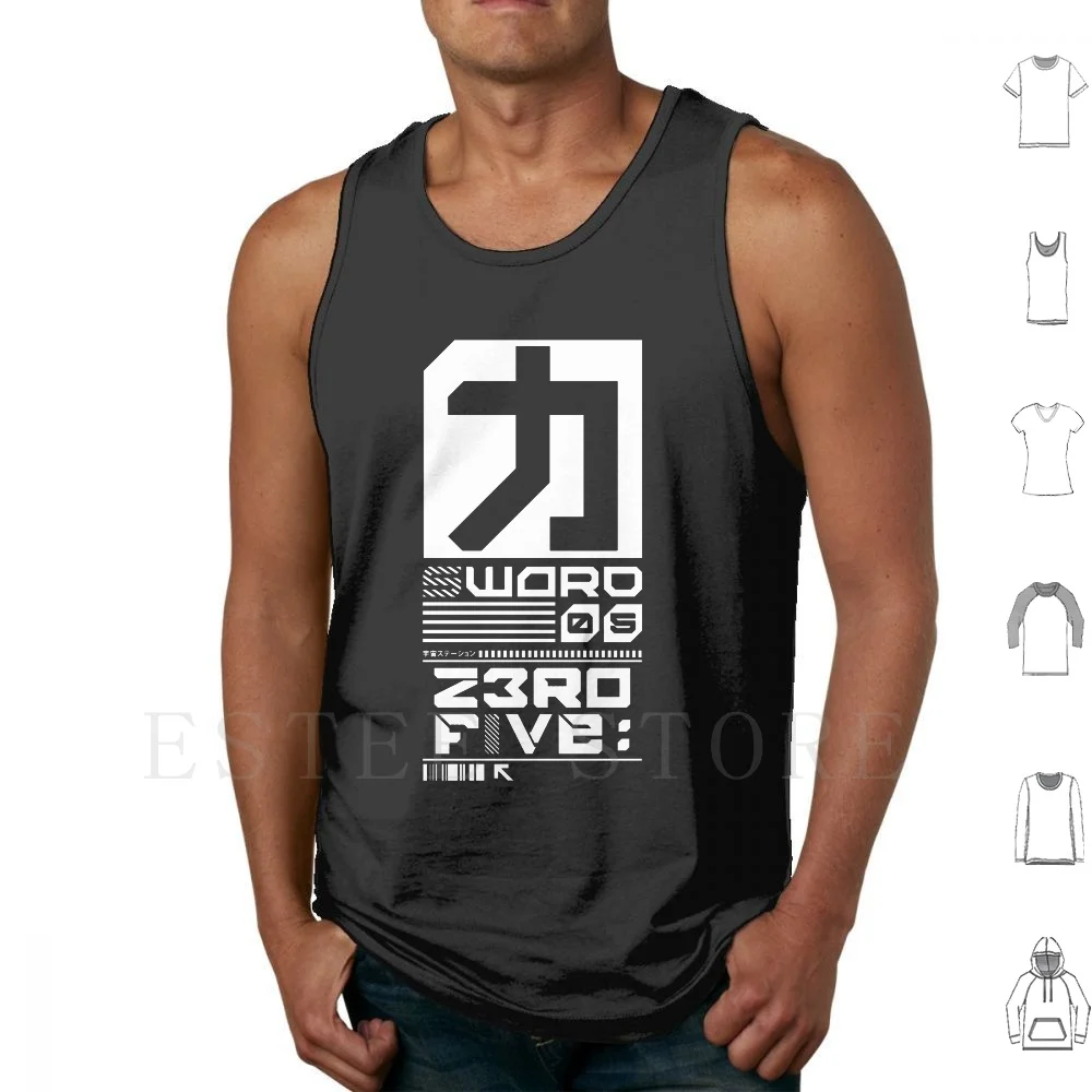 Sword 05 Tank Tops Vest Sleeveless Sword Space Future Futuristic Videogames Cyber Japanese Techno Tech