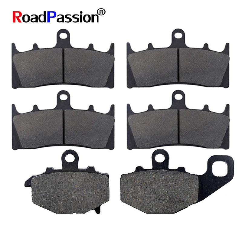 Motorcycle Front and Rear Brake Pads for Kawasaki ZX 6R ZX6R ZX 600 98-01 ZX9R ZX 9R Ninja 96-01 ZX6R ZX636 2002