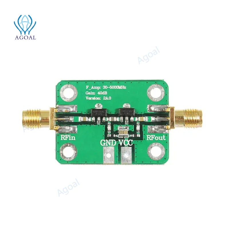 광대역 고주파 RF 증폭기 모듈, FM, HF, VHF, UHF용, 30-4000MHz, 40dB 이득