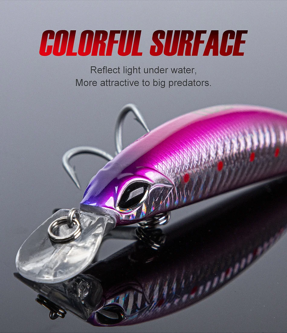 Noeby Minnow Angel köder 110mm 19g Long Casting Sinking Wobbler künstlicher harter Köder für Ufer Salzwasser Angel köder – Detail 9