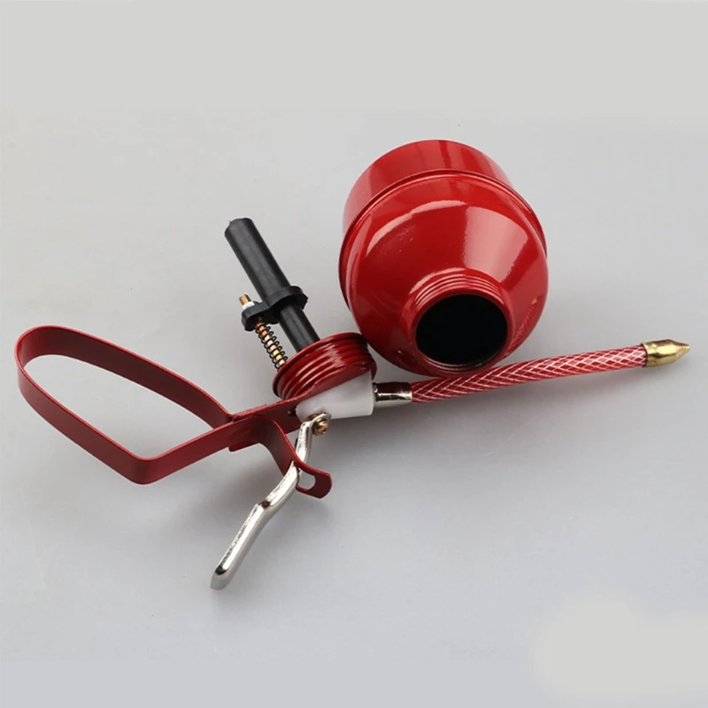 1 Pc 300/500ml Hand Pump Oiler Can with Hose Spout Lubricating Oil Thumb Pump Tool High Pressure Flexible Lubrication Bottle