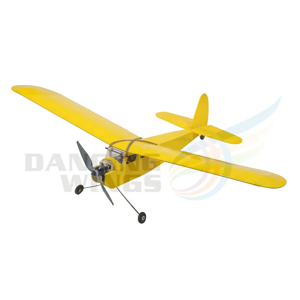 New Blasawood Laser Cut RC Airplane Old Timer Training Balsa Kit 1150mm Wingspan Cute Girl  Slow Flying Glider Old Time Orginal