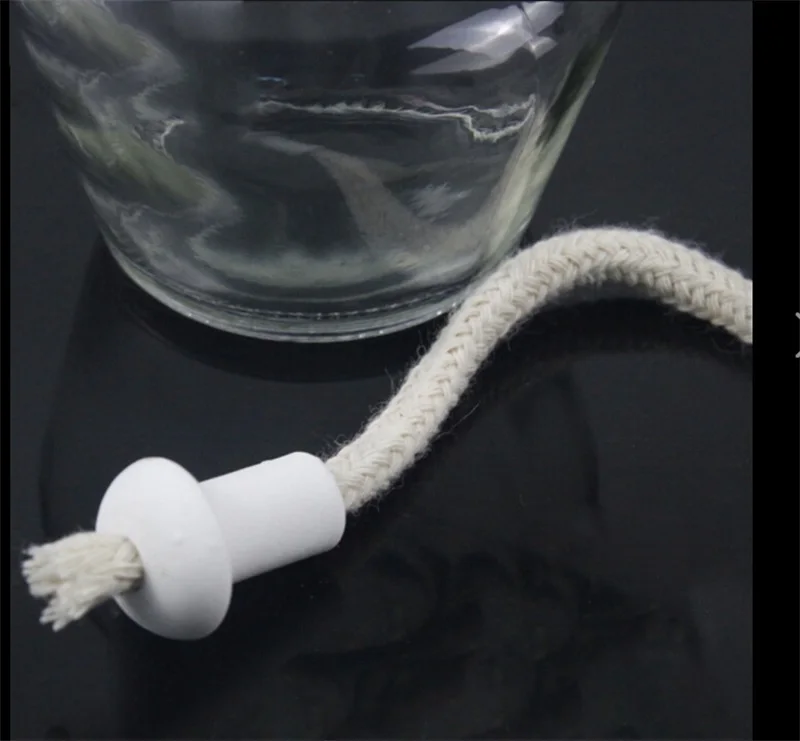 1M Long Round Cotton Wicks Burner Alcohol Wick Rope Cotton Wick Round Cotton Kerosene Oil Lamp Wicks