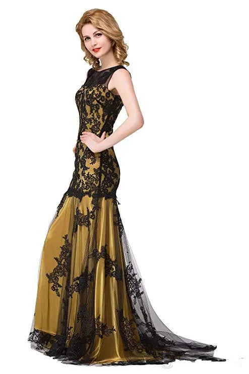 Sexy Lace Chiffon Evening Dress Chiffon Prom Gown Vestidos Elegant Formal Dress For Evening Gown Party Ankle-Length women 2020