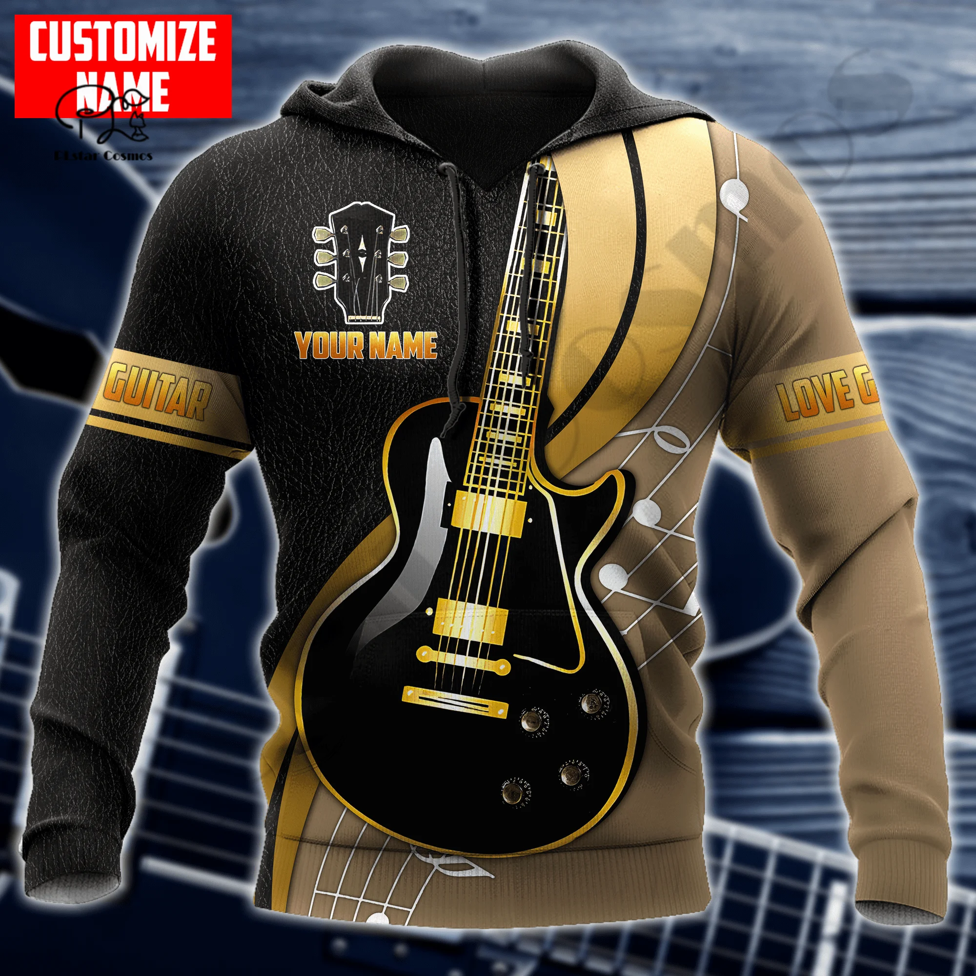 

PLstar Cosmos 3Dprinted Newest Guitar Custom Name Music Art Harajuku Streetwear Pullover Unique Unisex Hoodies/Sweatshirt/Zip -8