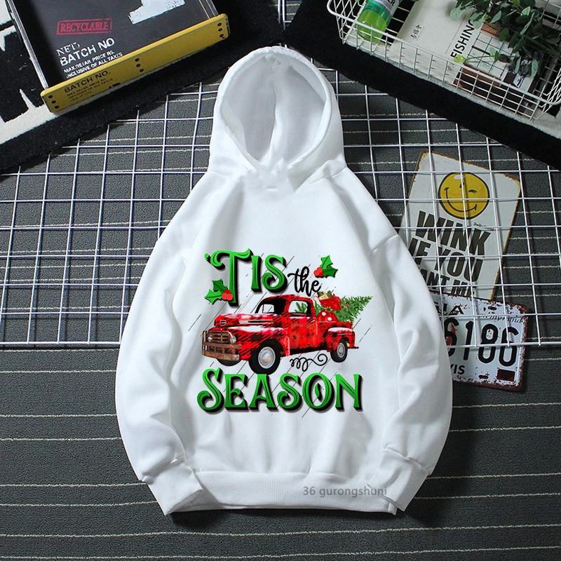 

Funny Santa Claus Print Yellow Hoody Girls/Boys Christmas Gift Kids Clothes Harajuku Kawaii Sweatshirt Children'S Clothing Coat