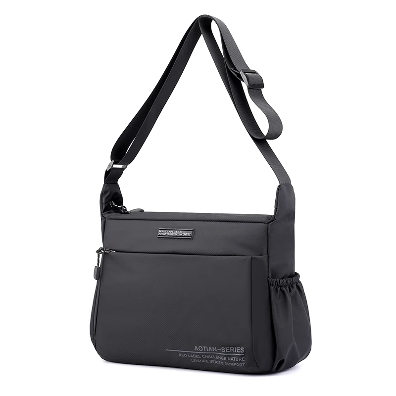 AOTIAN nowa męska torba na ramię Outdoor Sports męska torba wodoodporna nylonowa torba typu Crossbody biznesowe męskie torebki podróżne