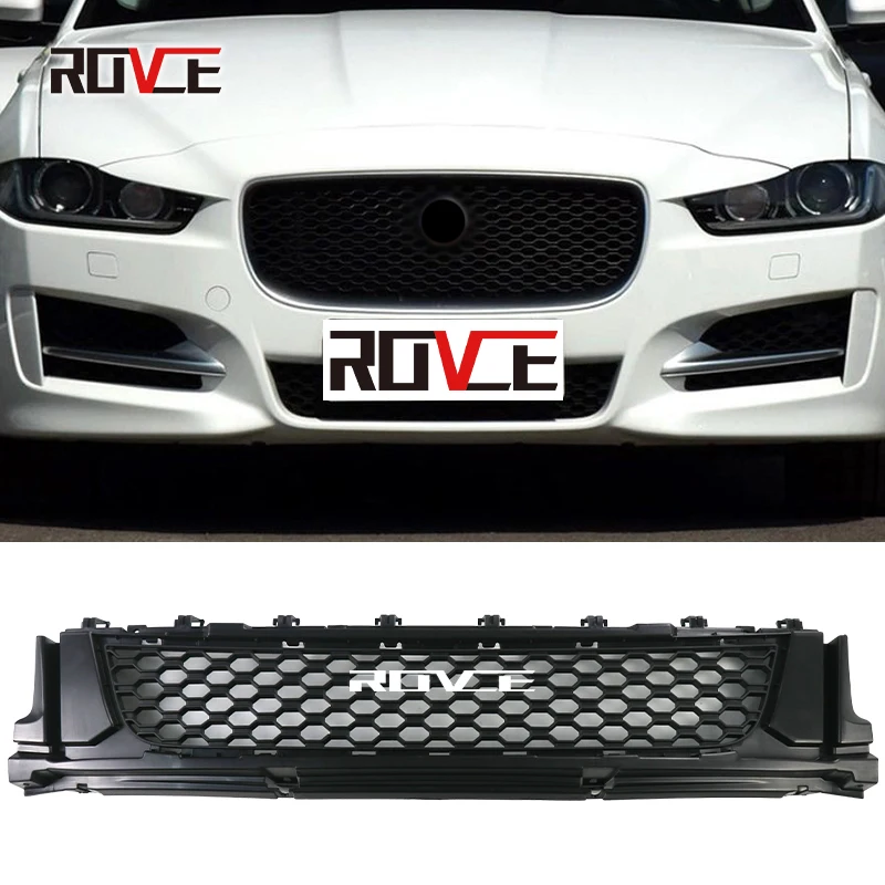 

ROVCE Front Bumper Grille Front Grill Underneath For Jaguar XE 2016-2018 T4N5895 Car Styling