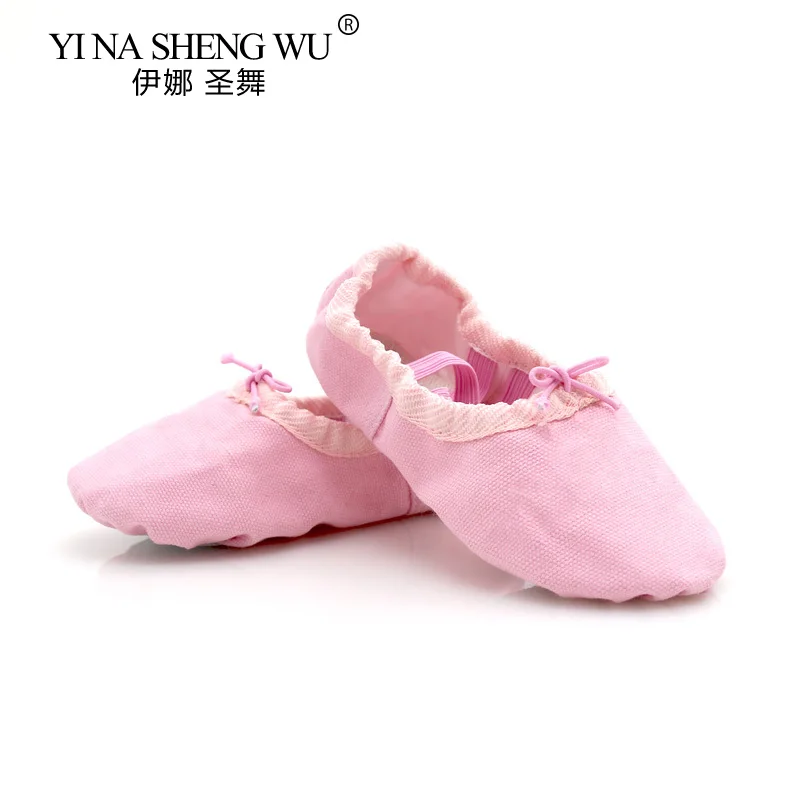 Girls Kids Pointe Shoes Dance Slippers High Quality Ballerina Practice Shoe For Ballet 6 color Ballet Dancer Professional Shoes