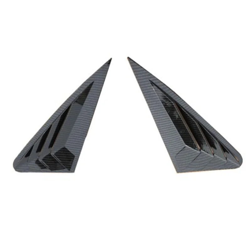 A4 B8 B8.5 Car Side Window Air Vent intake Decoration Trims For Audi A4 S4 Sline 4Door Sedan 2008~2015 Car Accessories