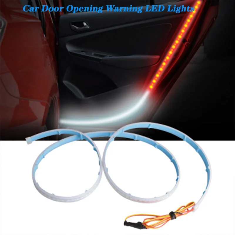 120cm Car Door Opening Welcome Run Warning LED Lights For Bmw E46 E90 E60 E39 E36 F30 Lada Granta Chevrolet Cruze Lacetti Lexus