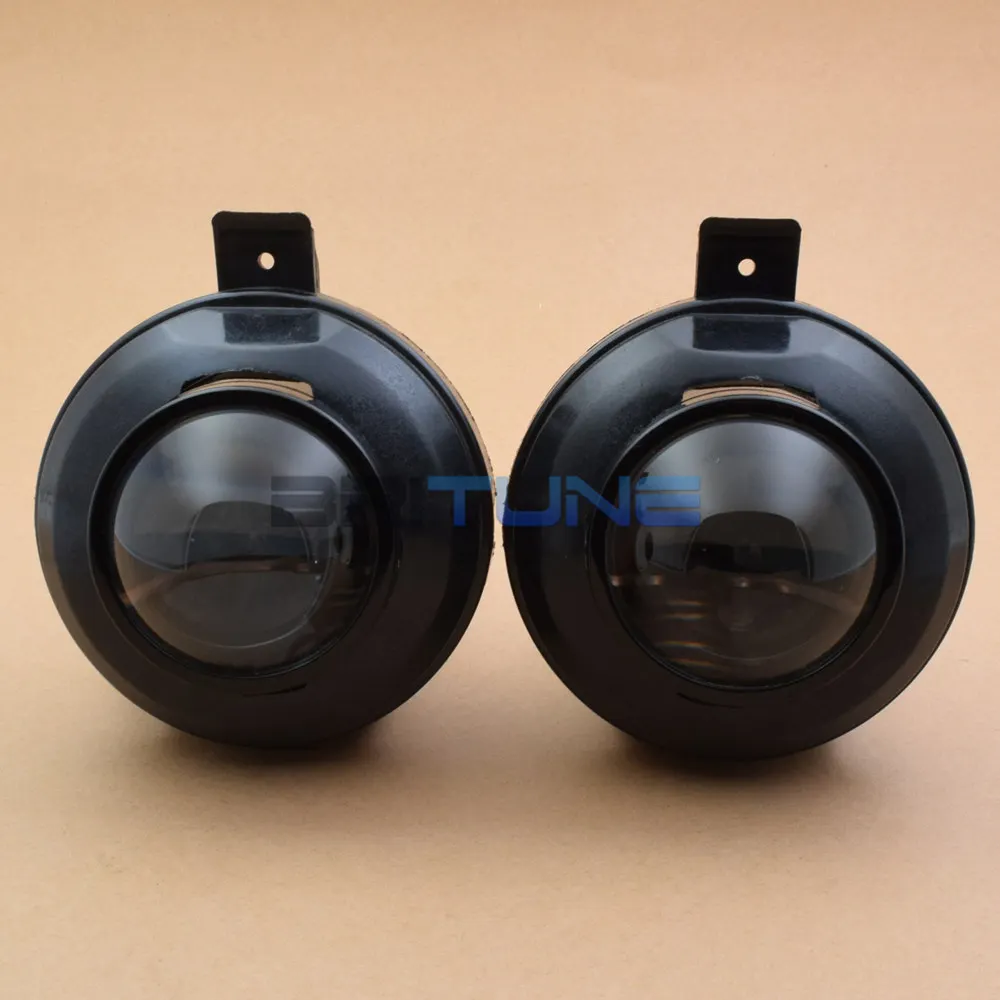 HID Bi-xenon Fog Lights Lenses Accessory For Chevrolet Cruze/Orlando/Trax/Opel Antara Cars DIY Tuning Style Use H11 Xenon Bulbs