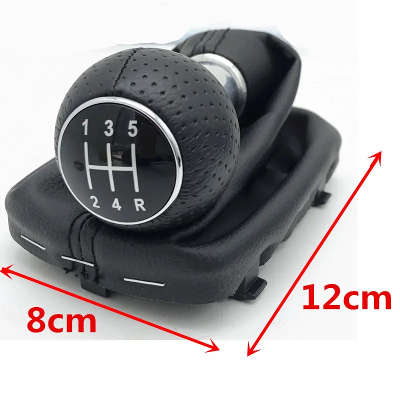 12mm / 23mm Car Styling Accessories Gear Shift Knob Lever Shifter Gaiter Boot Cover Case for Audi A3 S3 8L 1.6L 2001 2002 2003