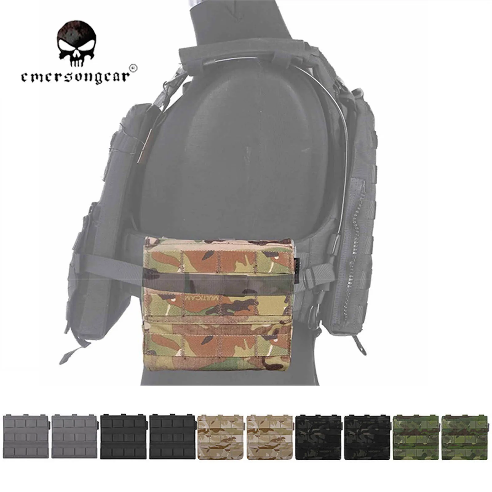 

Carrier Set for Tactical AVS, Side Amor Carrier, Airsoft Molle, Combat Pouch EM8329, EM8329