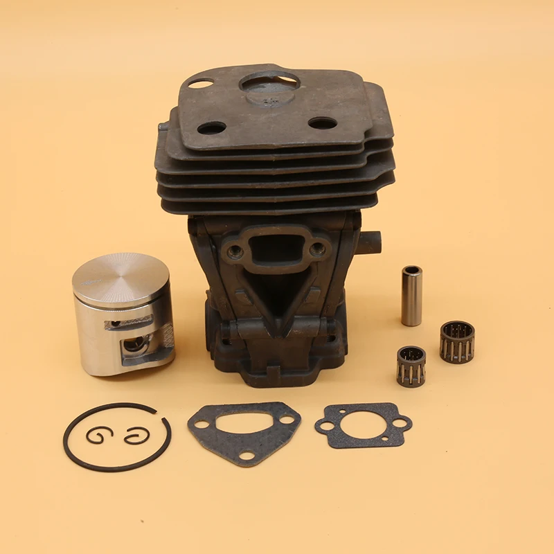 シリンダーピストンキット,husqvarna 445 450用,ガーデン工具用スペアパーツ,42mm,44mm