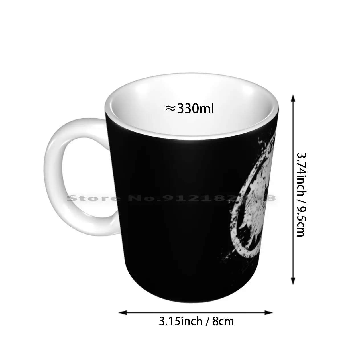 Mortal Kombat Ceramic Mugs Coffee Cups Milk Tea Mug Mortal Mortal Kombat Lui Kang Combat Dragon Fight Fighting Splat Splatter