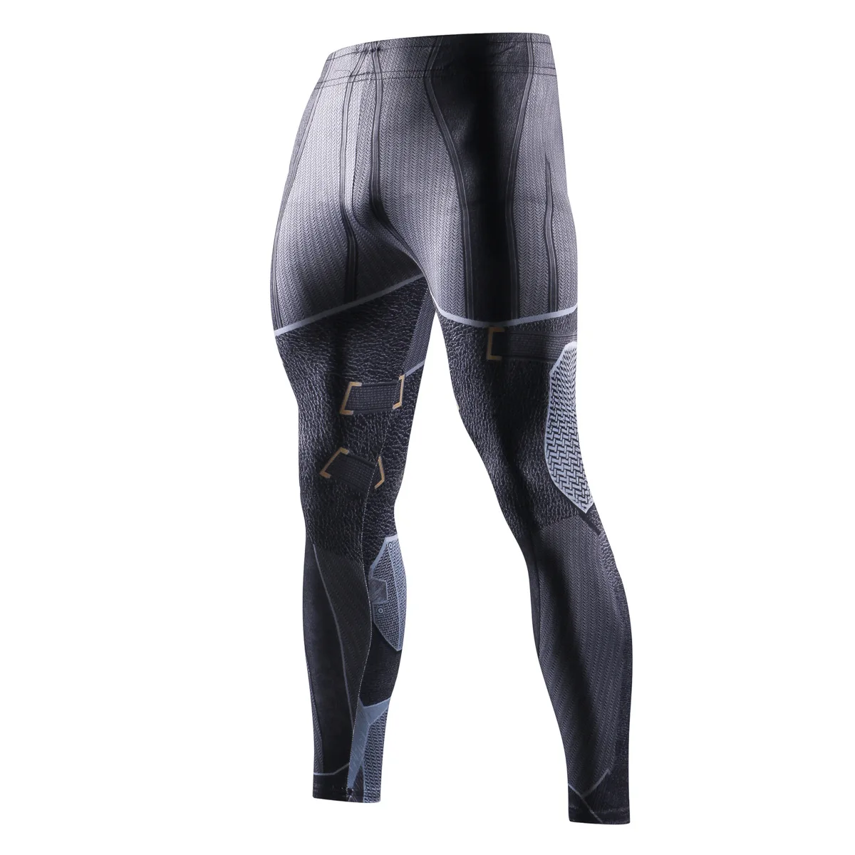 Men Compression Tights Leggings Running Sports Men Print Gym Fitness Jogging Pants Quick Dry Trousers Workout Training Legging