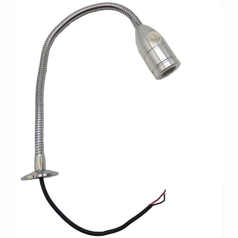 12V 24V  3W FLEXIBLE PIPE LED MACHINE WORK LAMP