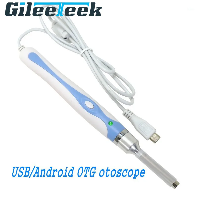 66AD USB Endoscope Otoscope for Windows/Android OTG Smart Phone Visual Android OTG Otoscope Ear Nose Scope Oral Cavity Tester