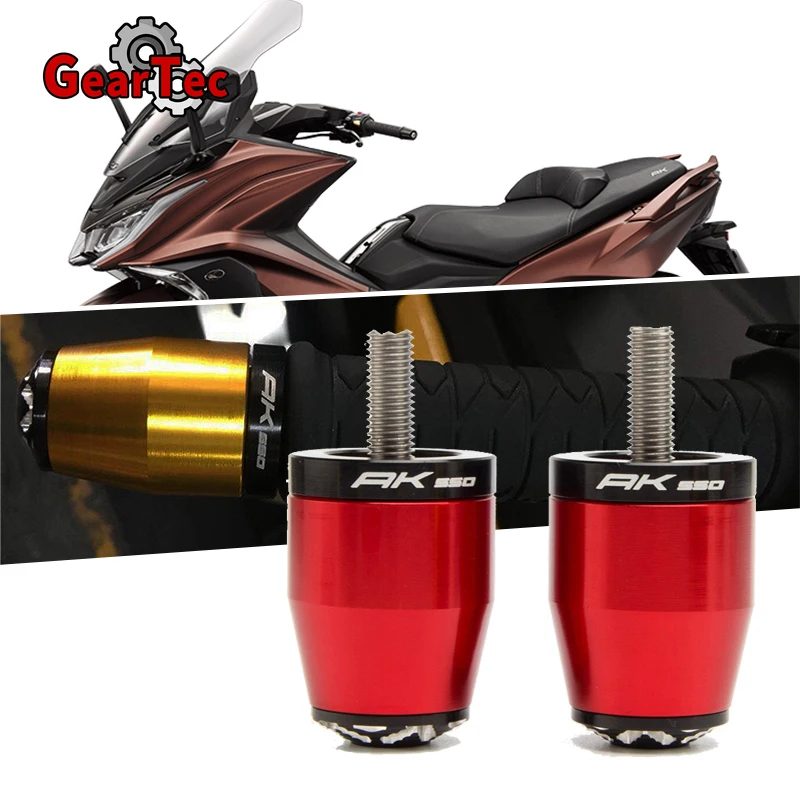 For KYMCO AK550 AK 550 2017-2020 Motorcycles Accessories CNC High Quality Handlebar Grip Ends Anti Vibration Handle