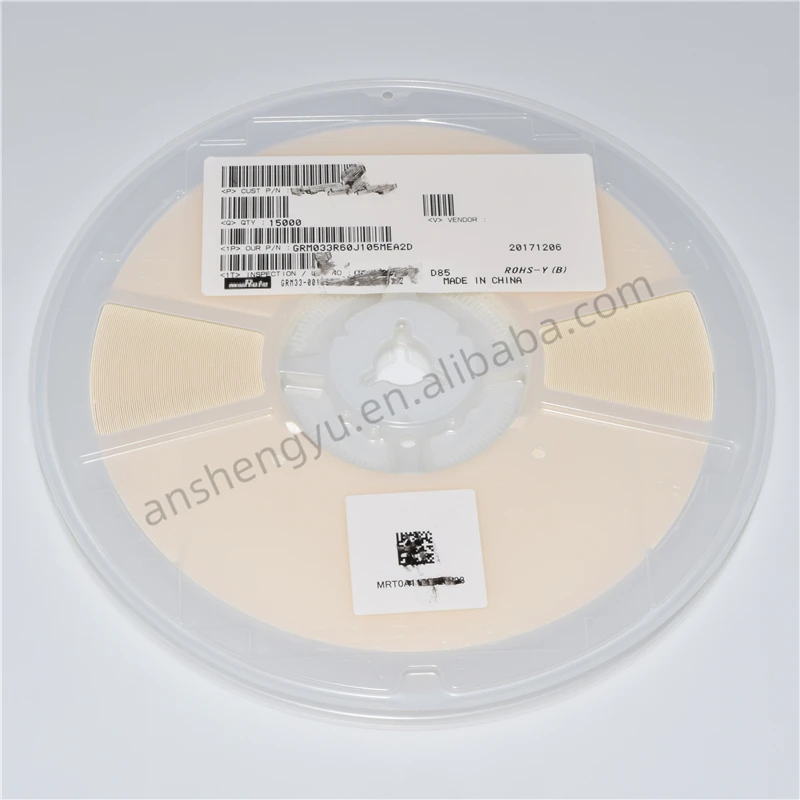 • 0201 6.3V ± 20% 1uF X5R