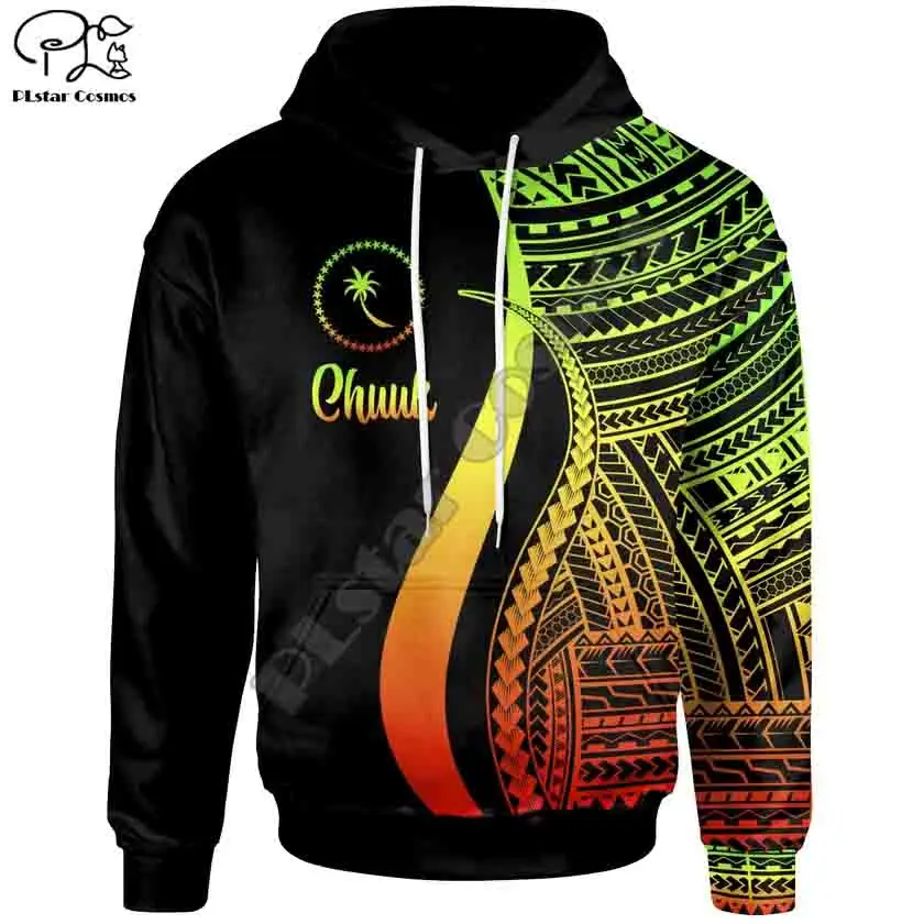 

PLstar Cosmos 3DPrint Tribal Chuuk Polynesian Tropical Flowers Hibiscus Tattoos Harajuku Streetwear Funny Unisex Zip Hoodies-a36