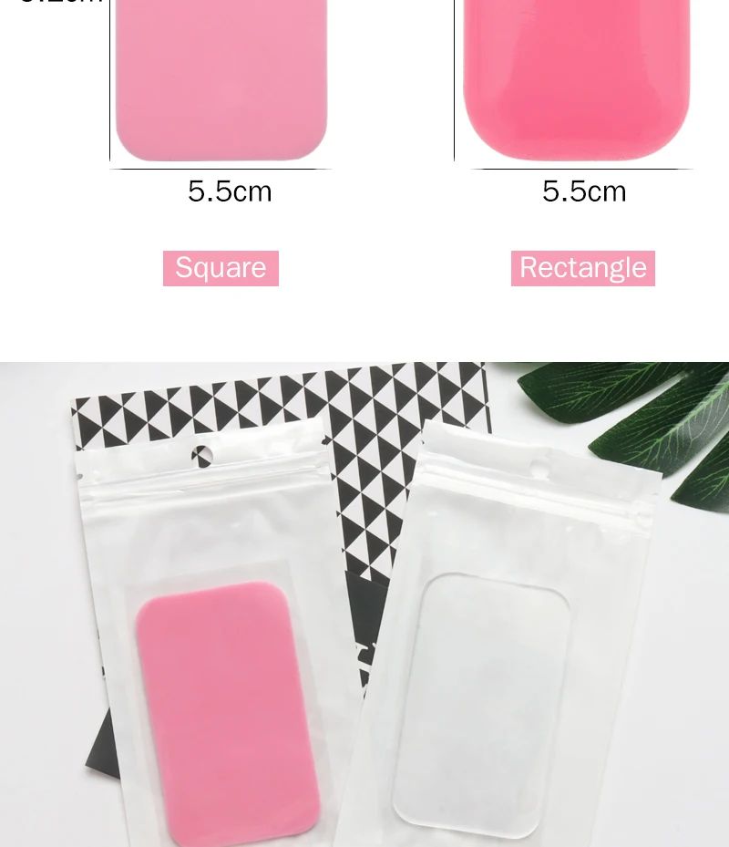 Wiederverwendbares Silikon-Stirnpad für Wimpernverlängerung, Klebepad, Make-up-Werkzeug, Wimpernverlängerungs-Zubehör – Detail 3